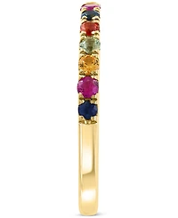Effy Ruby Stack Band (1/2 ct. t.w.) 14K Rose Gold-Plated Sterling Silver (Also available Emerald and Sapphire)