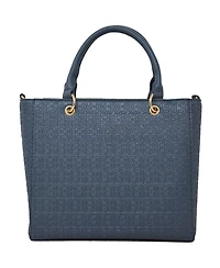 Bebe Celia Embossed Top Handle Crossbody Bag