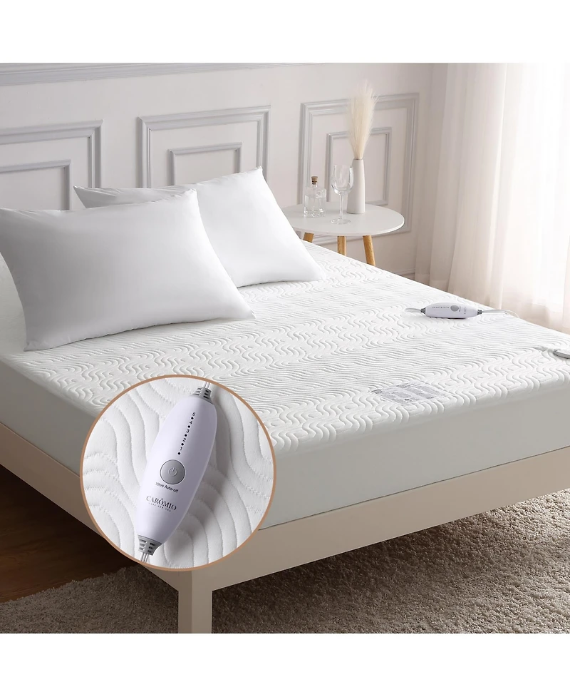 Caromio Full Size Electric Heated Mattress Pad, 54"x75"