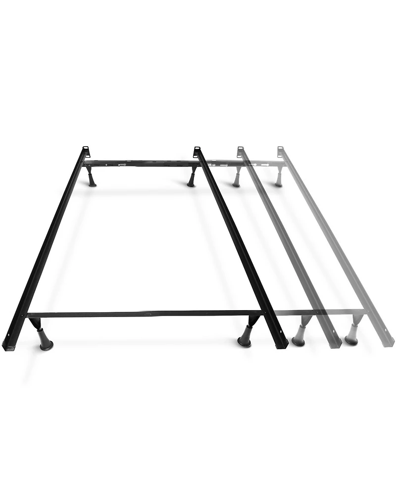 Clara Clark Heavy Duty 4 Lag Adjustable Steel Bed Base - Universal Twin & Full