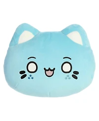 Aurora Medium Meowchi Face Plush Tasty Peach Enchanting Plush Toy Marble Soda 10"