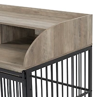 Streamdale Chic Dog House Furniture-Style Crate with Storage