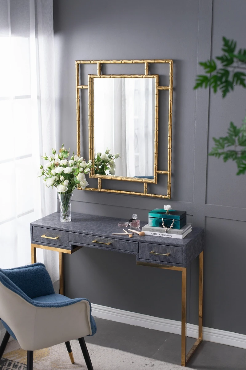 Streamdale Bethany Green Box Modern Storage with Gem Finial
