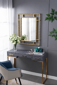Streamdale Bethany Green Box Modern Storage with Gem Finial