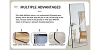 High-Definition Home Mirror with Easy Assembly & True-to-Life Reflection