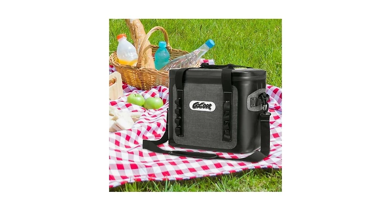 Slickblue Reusable Spacious Water-Resistant and Leak-proof Cooler Bag