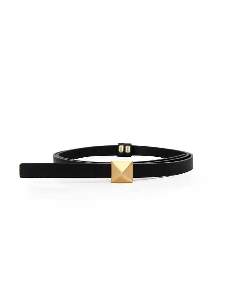 Belle & Bloom Cleopatra Pyramid Stud Leather Belt