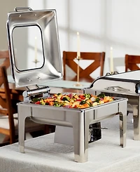 Celebrations by Denmark 6.3-Qt Stainless Steel Square Chafing Dish