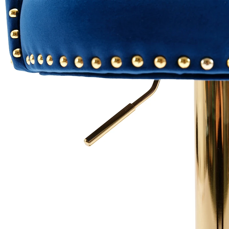 Streamdale Adjustable Swivel Bar Stools Set for Kitchen, Dining Room