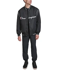 Champion Men's Varsity Logo Bomber Jacket