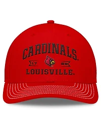 Top of the World Men's Red Louisville Cardinals Carson Trucker Adjustable Hat