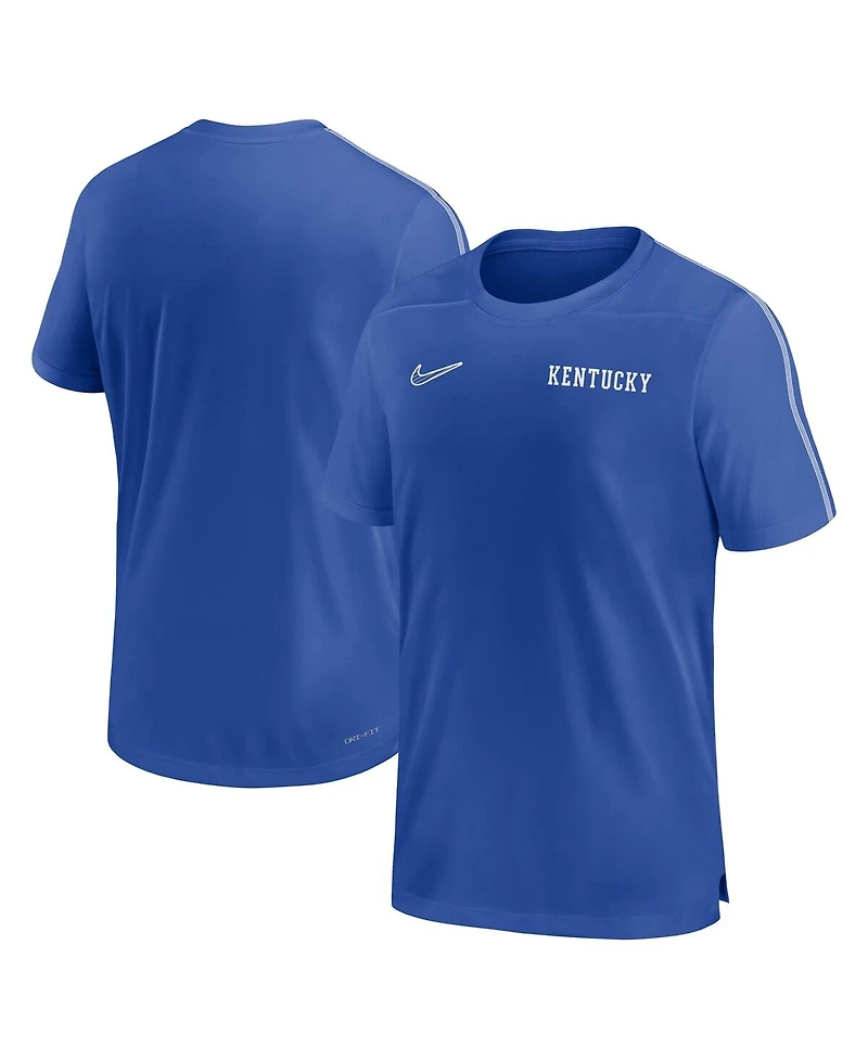 Nike Men's Kentucky Wildcats 2024 Sideline Coach Performance T-shirt
