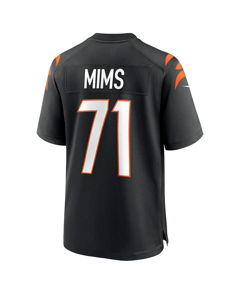 Nike Men's Amarius Mims Black Cincinnati Bengals 2024 Nfl Draft First Round Pick Player Game Jersey