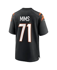 Nike Men's Amarius Mims Black Cincinnati Bengals 2024 Nfl Draft First Round Pick Player Game Jersey