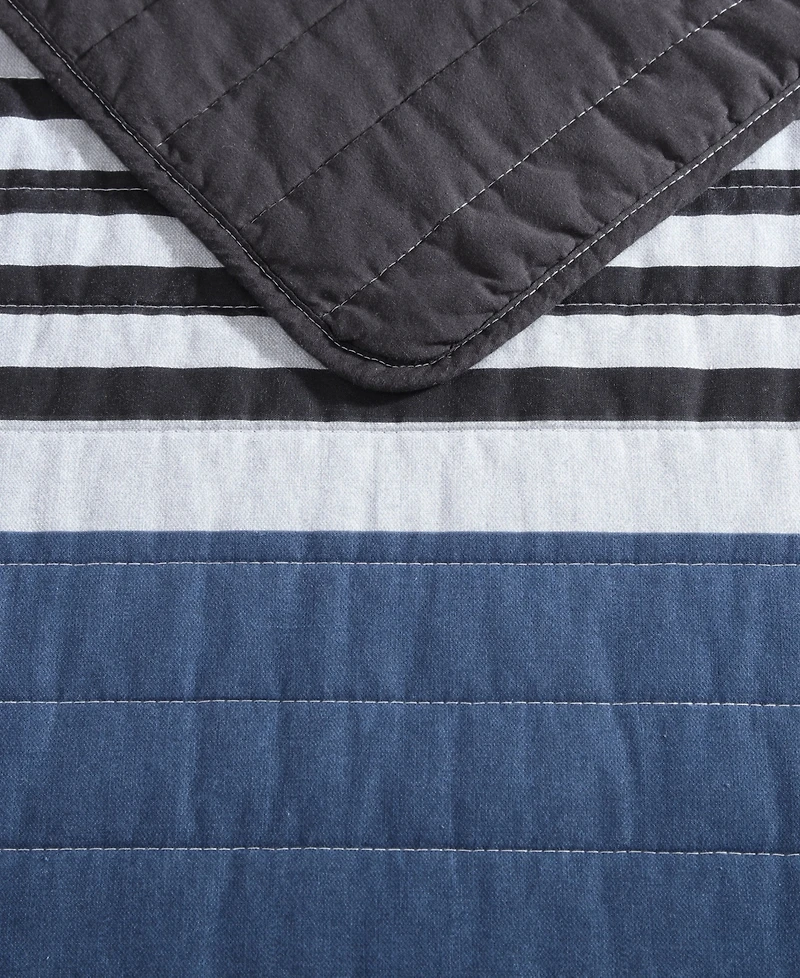 Nautica Rendon Reversible 3 Piece Quilt Set, King