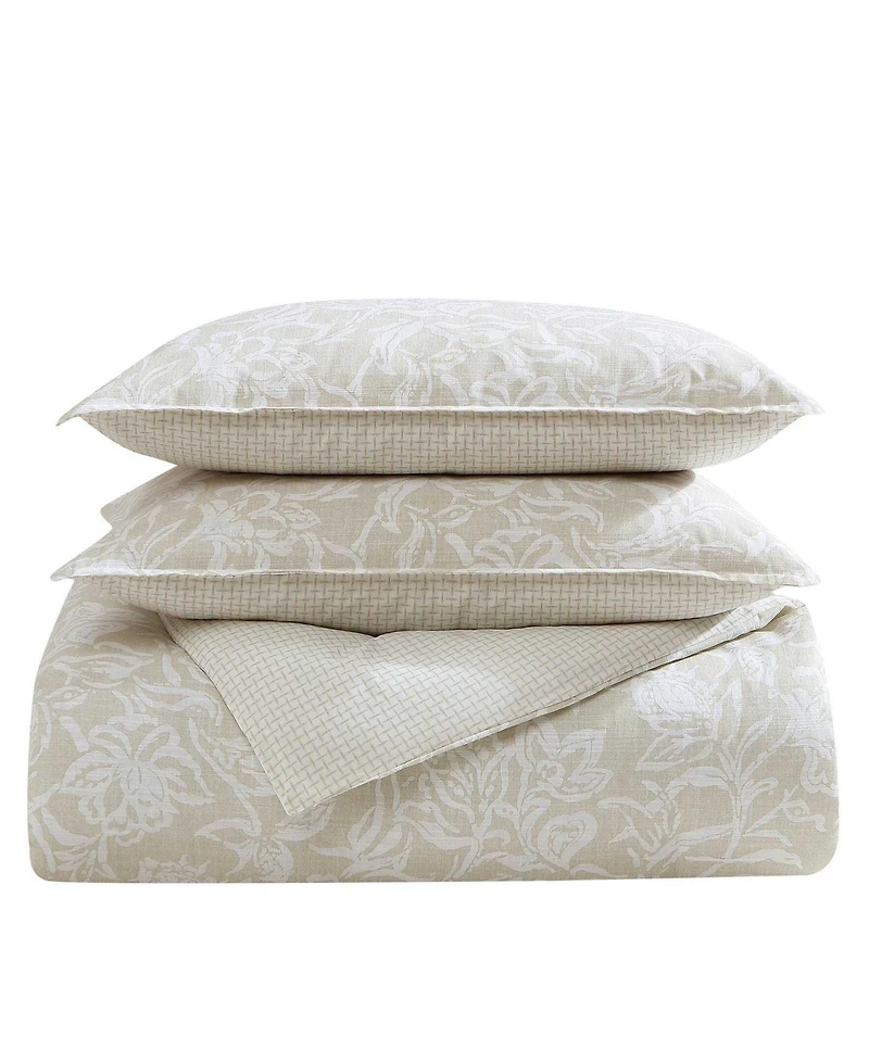 Nautica Tortola Reversible 3 Piece Comforter Set, Full/Queen