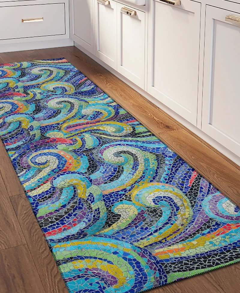 Dalyn Seabreeze Washable SZ14 2'3x7'6 Runner Area Rug