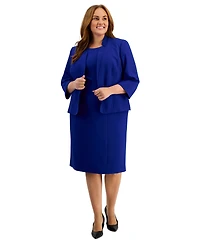 Le Suit Plus Size Dress Suit Set