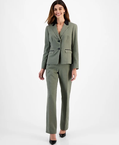 Le Suit Women's Two-Button Pantsuit, Regular & Petite
