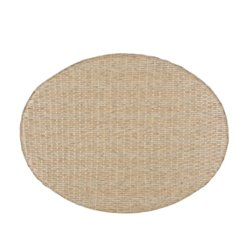 Streamdale Furniture Stunning Woven Wicker Coffee Table for Outdoor Decor