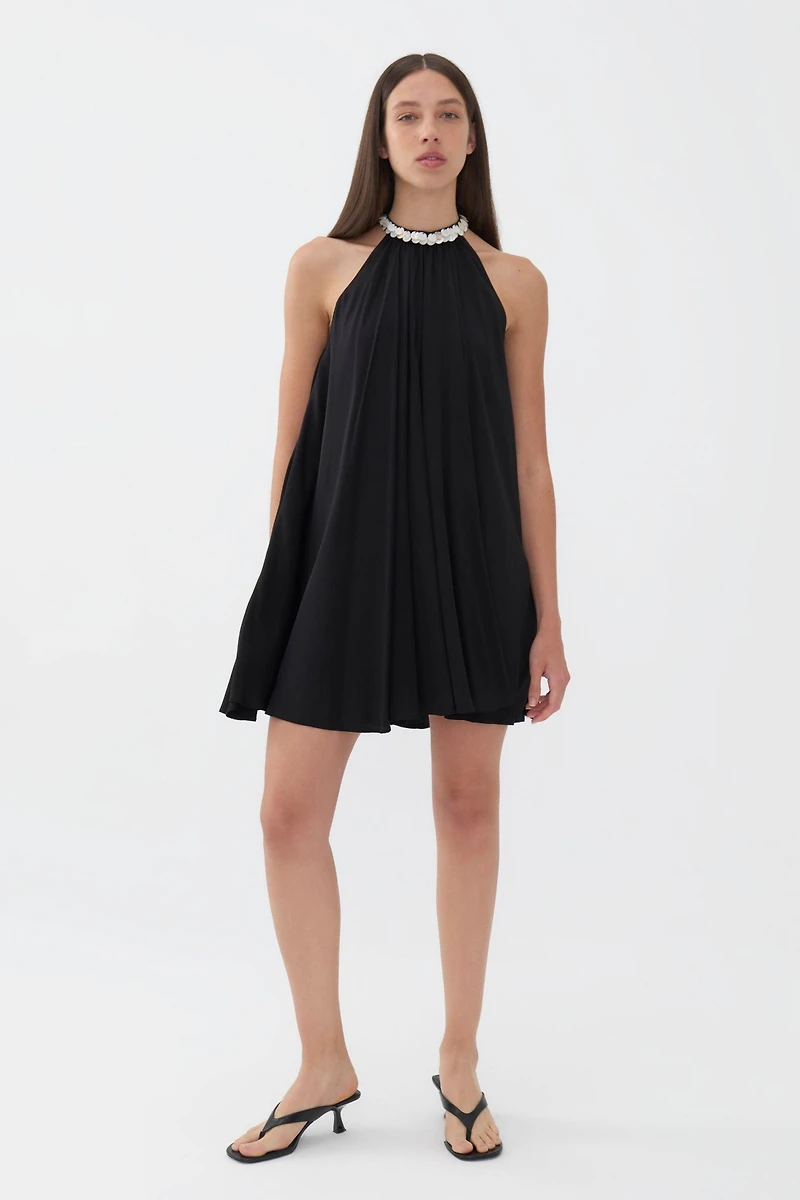 Nocturne Women's Halter Neck Mini Dress