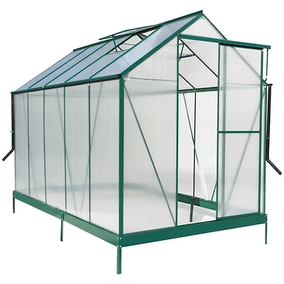 Streamdale Furniture Premium Aluminum Greenhouse for Plant Growth & Ventilation