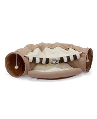 Streamdale Interactive Cat Tunnel with Hideaway, Scratch-Resistant & Washable