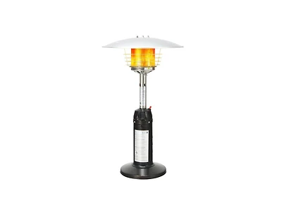 Slickblue 11 000BTU Portable Tabletop Patio Stainless Steel Standing Propane Heater