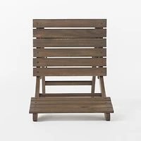 Streamdale Furniture Acacia Wood Folding Dining Chairs (Set of 2) for Outdoor Hosting