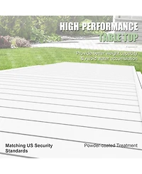 Streamdale Expandable Dining Table Rust-Free Aluminum