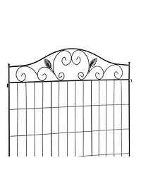 Elegant Vine Pattern Yard Fencing for Path Edging and Flower Borders