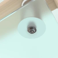 Simplie Fun Modern Clear Glass Coffee Table for Living Room