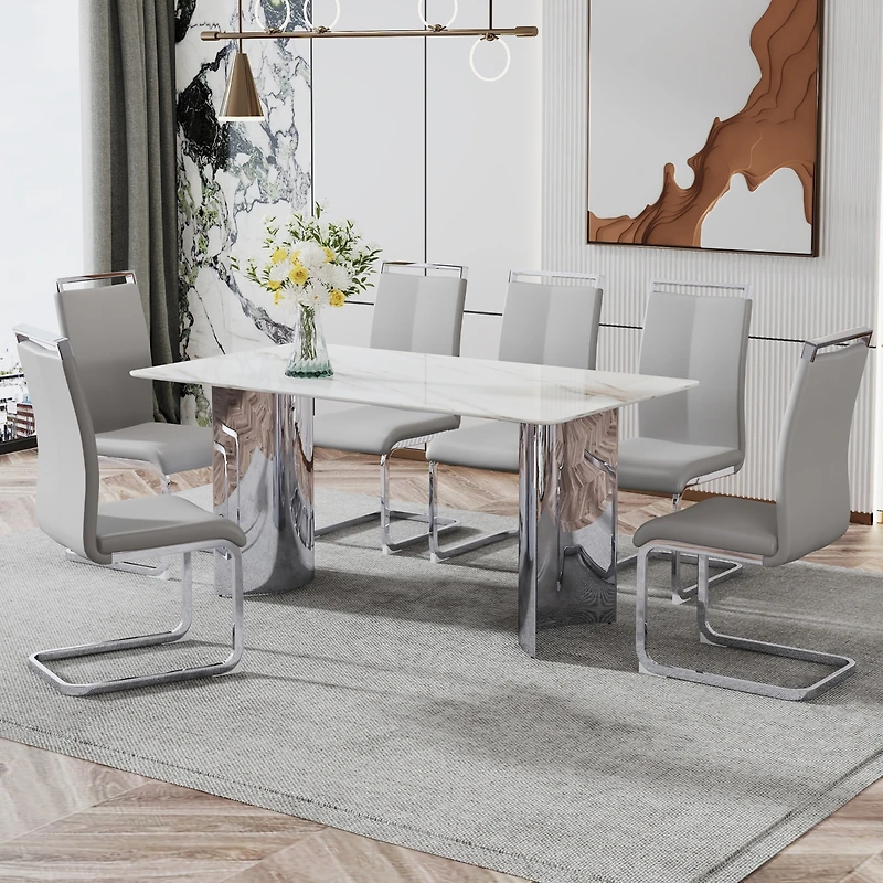 Versatile Modern Coffee Display Presentation Table