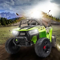 Streamdale Ultimate Kids' Adventure Ride-On Green Pp Mini Utv with Built-In Music