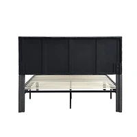 Streamdale Queen Size Pu Upholstered Platform Bed Frame