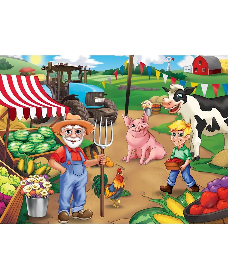 Masterpieces Old MacDonald's Farm - Market Day 60 Piece Jigsaw Puzzle