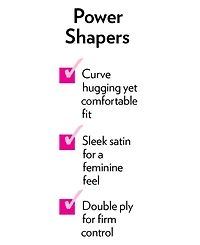 Secret Solutions Plus Power Shaper Firm Control High Waist Shaping Brief