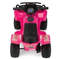 Streamdale Furniture Electric Toy Car for Kids Rosy Ride-On Atv with Music and Lights