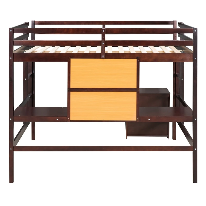 Streamdale Loft Bed with Desk & 2 Drawers