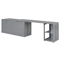Streamdale Queen Murphy Bed With Rotatable Desk