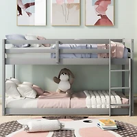 Streamdale Twin Over Floor Bunk Bed With Ladder