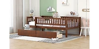 Streamdale Twin Daybed Wood Bed With Two Drawers