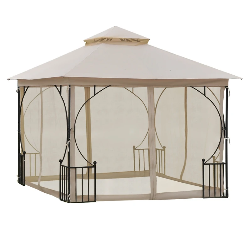 Modern Outdoor Gazebo Stylish, Durable, and Bug-Free Shelter for Your Backyard