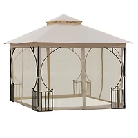 Modern Outdoor Gazebo Stylish, Durable, and Bug-Free Shelter for Your Backyard