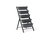 Slickblue 5-Tier Raised Garden Bed with Water Drainage for Flowers Vegetables