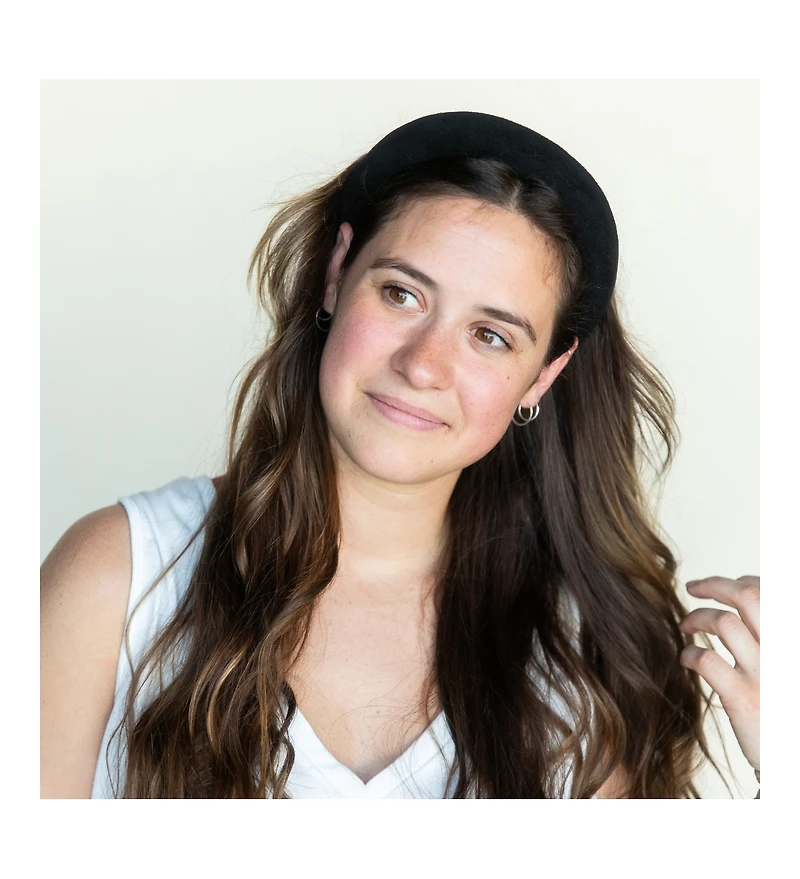 Women s Classic Padded Headband - Black