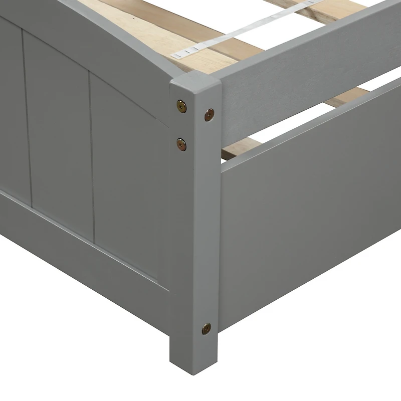 Streamdale Twin Platform Bed With Trundle