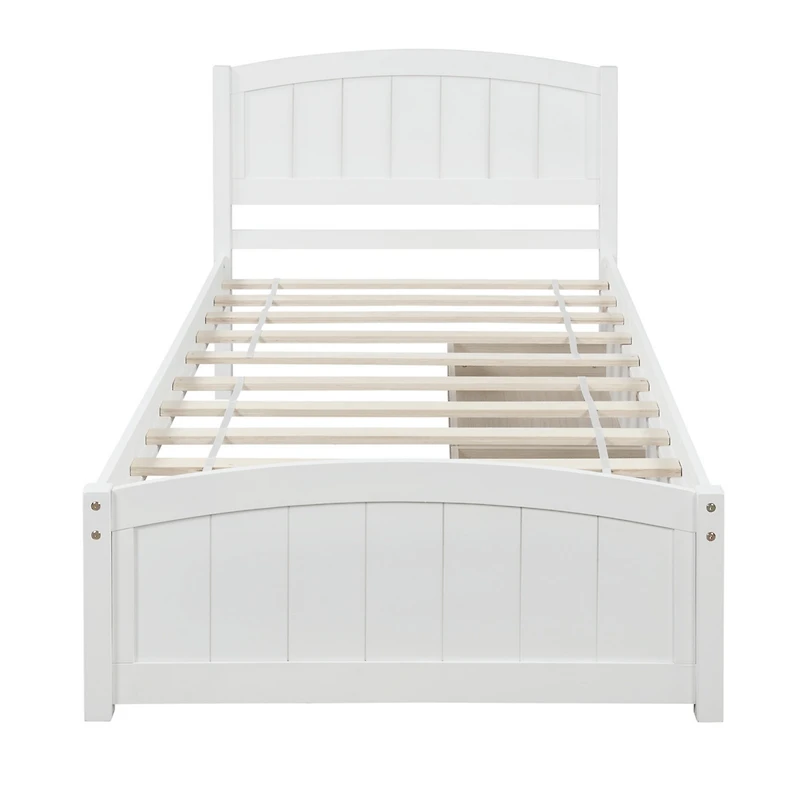 Streamdale Twin Platform Bed With Two Drawers