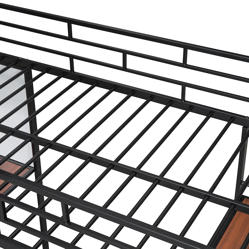 Streamdale Loft Bed with Shelves, Desk, and Whiteboard