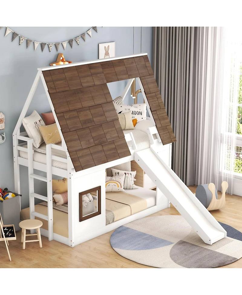 Simplie Fun Outdoor Garden Rattan Egg Swing Chair Hanging Chair Wood